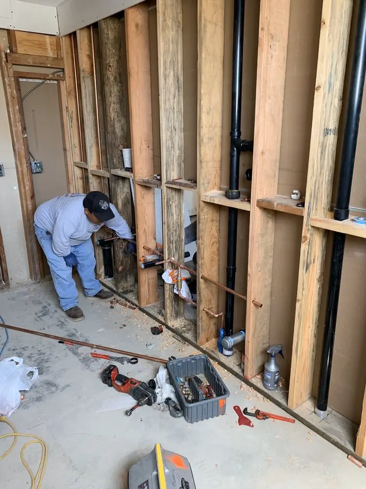 Commercial rough-in plumbing for Gas Line Repair in Milstead
